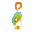 Baby Clementoni Interactive Chameleon Rattle – Musical Hanging Baby Toy (3+ Months)