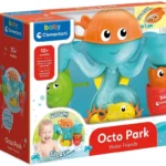 Baby Clementoni Octo Park Water Friends – Octopus Bath Toy Set (6+ Months)