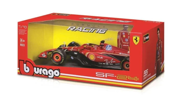 Bburago 1:18 Scuderia Ferrari SF-24 #55 Carlos Sainz
