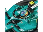 Bburago 1:24 Aston Martin Aramco AMR25 #14 Fernando Alonso with Helmet