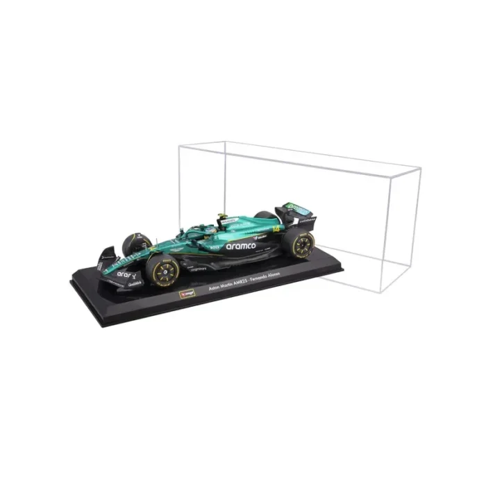 Bburago 1:24 Aston Martin Aramco AMR25 #14 Fernando Alonso with Helmet