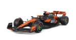 Bburago 1:24 McLaren MCL38 #81 Oscar Piastri with Helmet & Display Cas