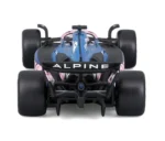 Bburago 1:43 BWT Alpine A525 #10 Pierre Gasly with Helmet & Display Ca