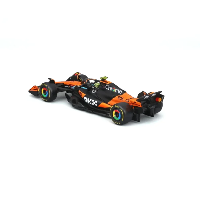 Bburago 1:43 McLaren MCL39 #4 Lando Norris with Helmet & Display Case