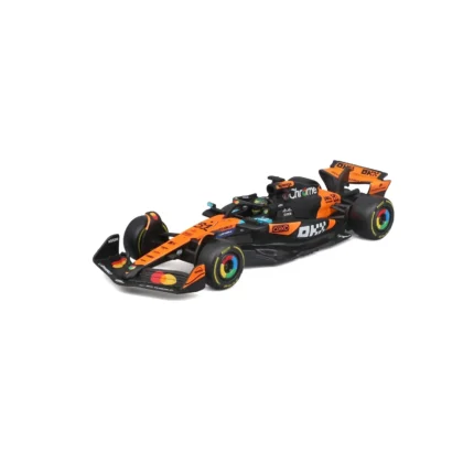 Bburago 1:43 McLaren MCL39 #81 Oscar Piastri with Helmet & Display Cas