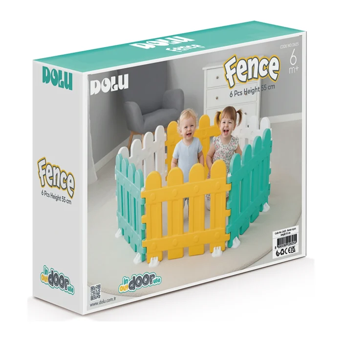 Dolu Baby Play Fence – 6 Panels