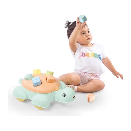 Dolu Turtle Shape Sorter – 5 Pieces