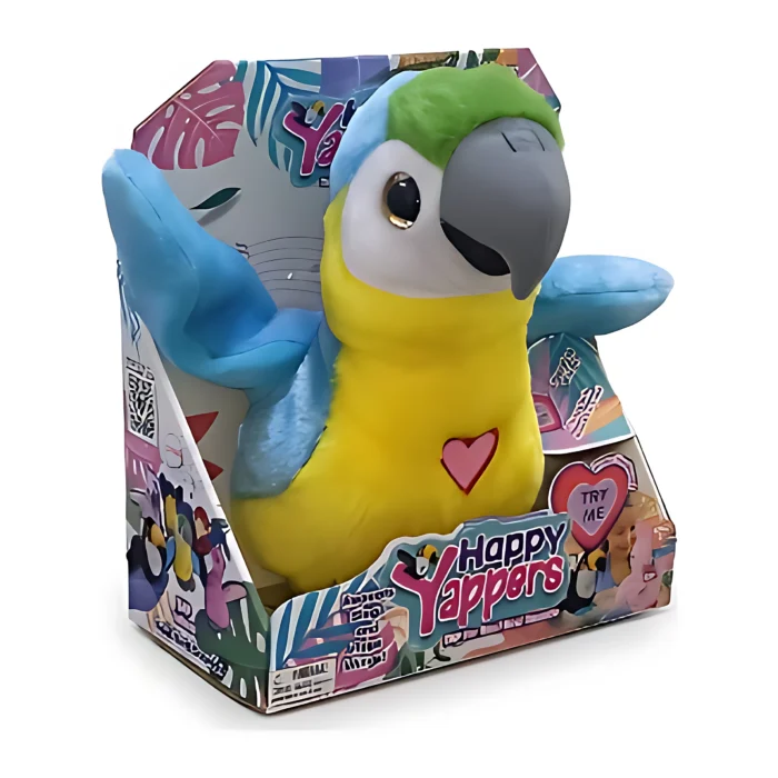 Happy Yappers Large Blue Parrot