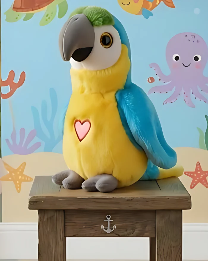 Happy Yappers Large Blue Parrot