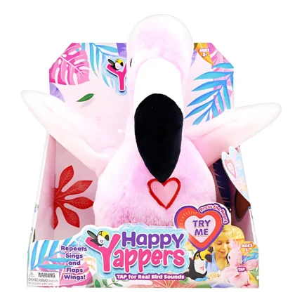 Happy Yappers Large Flamingo
