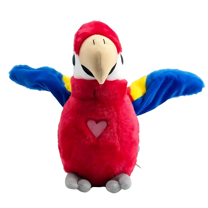 Happy Yappers Large Red Parrot