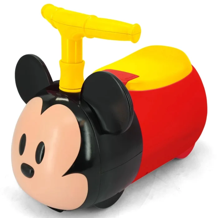 Kiddieland Disney Mickey Mouse Zoom Lights 'n' Sounds Ride-On for Toddlers 12-36 Months 1 Kiddieland Disney Mickey Mouse Zoom Lights 'n' Sounds Ride-On for Toddlers 12-36 Months