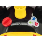 Kiddieland Disney Mickey Mouse Zoom Lights 'n' Sounds Ride-On for Toddlers 12-36 Months