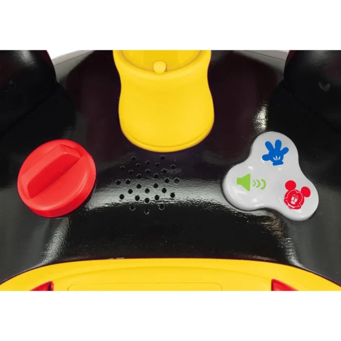 Kiddieland Disney Mickey Mouse Zoom Lights 'n' Sounds Ride-On for Toddlers 12-36 Months