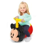 Kiddieland Disney Mickey Mouse Zoom Lights 'n' Sounds Ride-On for Toddlers 12-36 Months