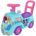 Kiddieland Disney The Little Mermaid Ariel Sea Adventure Lights 'n' Sounds Ride-On for Toddlers
