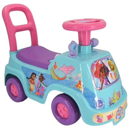 Kiddieland Disney The Little Mermaid Ariel Sea Adventure Lights 'n' Sounds Ride-On for Toddlers