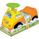 Kiddieland Disney Winnie the Pooh Drive Along Lights 'n' Sounds Activity Ride-On