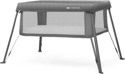 Kinderkraft CAMI 3-in-1 Travel Cot – Black
