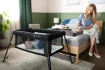 Kinderkraft CAMI 3-in-1 Travel Cot – Black