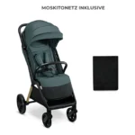 Kinderkraft LOOM Lightweight Auto-Folding Stroller – Green