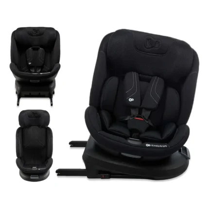 Kinderkraft XPEDITION 3 i-Size 360° Rotating Car Seat (40–150 cm) – Black