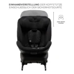 Kinderkraft XPEDITION 3 i-Size 360° Rotating Car Seat (40–150 cm) – Black