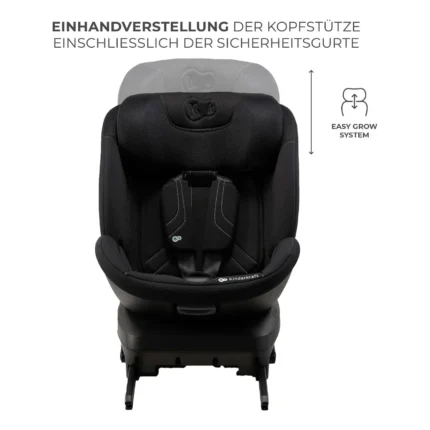 Kinderkraft XPEDITION 3 i-Size 360° Rotating Car Seat (40–150 cm) – Black