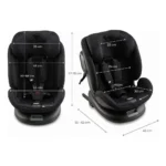 Kinderkraft XPEDITION 3 i-Size 360° Rotating Car Seat (40–150 cm) – Black