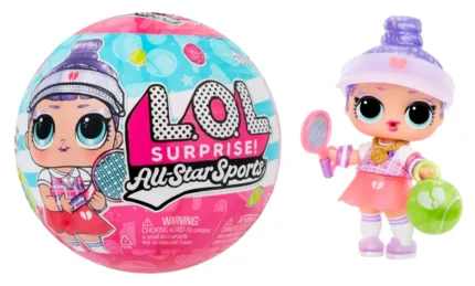 L.O.L. Surprise! All Star Sports Tots – Sporty Collectible Doll with 8 Surprises