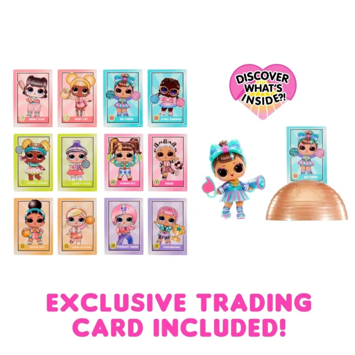 L.O.L. Surprise! All Star Sports Tots – Sporty Collectible Doll with 8 Surprises