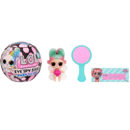 L.O.L. Surprise! Eye Spy Series Baby Sisters – Mystery Collectible Doll with Color Change