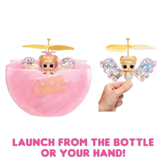 L.O.L. Surprise! Magic Flyers Sky Starling – Hand-Guided Flying Doll (Gold Wings)