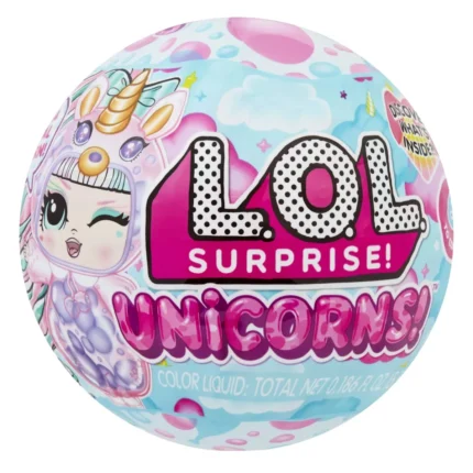 L.O.L. Surprise! Unicorns Tots – Make-Your-Own Unicorn Doll with 7 Surprises