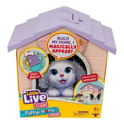 Little Live Pets My Puppy's Home Minis Playset – Pink