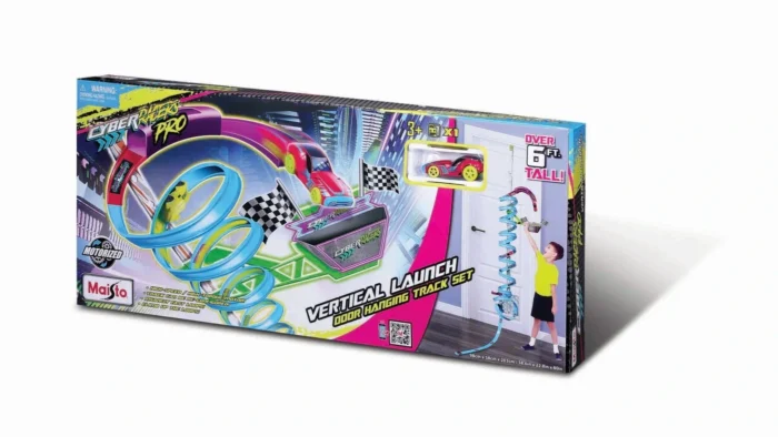 Maisto Cyber Racers PRO Vertical Launch Door Hanging Track Set