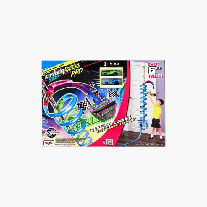 Maisto Cyber Racers PRO Vertical Launch Door Hoop Track Set