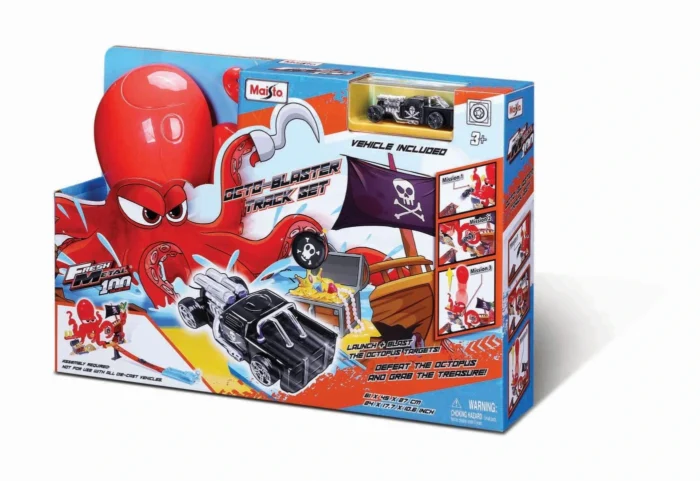 Maisto Fresh Metal Octo-Blaster Track Set