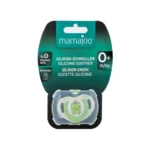 MamaJoo 1 x Orthodontic Silicone Soother 0m+ Prince Frog & Storage Box