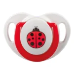 MamaJoo 1 x Orthodontic Silicone Soother 12m+ Ladybird & Storage Box