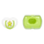 MamaJoo 1 x Orthodontic Silicone Soother 12m+ Prince Frog & Storage Box