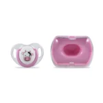 MamaJoo 1x Orthodontic Silicone Soother Cow 12m+ & Storage Box