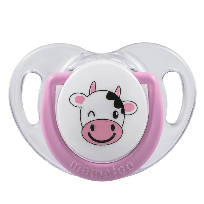 MamaJoo 1x Orthodontic Silicone Soother Cow 12m+ & Storage Box
