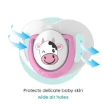MamaJoo 1x Orthodontic Silicone Soother Cow 12m+ & Storage Box
