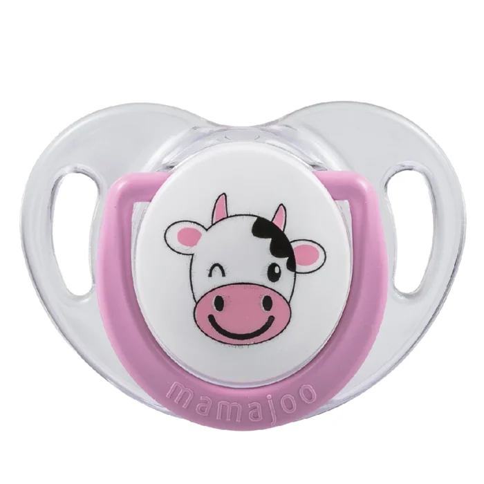 MamaJoo 1x Orthodontic Silicone Soother Cow 6m+ & Storage Box