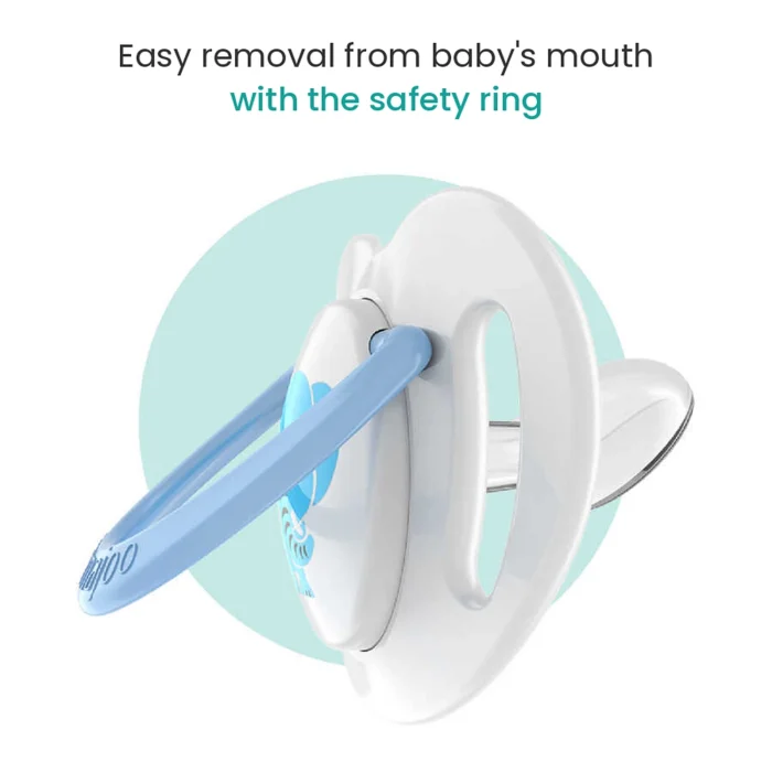 MamaJoo 1x Orthodontic Silicone Soother Elephant 12m+ & Storage Box