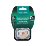 MamaJoo 1x Orthodontic Silicone Soother Tiger 0m+ & Storage Box