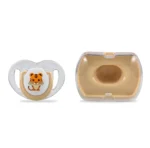 MamaJoo 1x Orthodontic Silicone Soother Tiger 0m+ & Storage Box