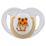 MamaJoo 1x Orthodontic Silicone Soother Tiger 0m+ & Storage Box