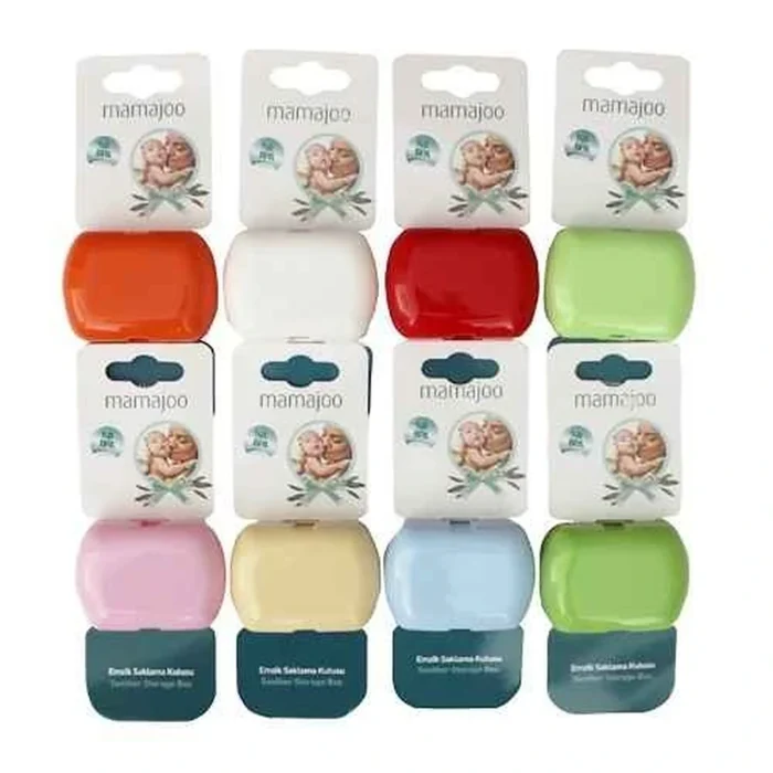 MamaJoo 1x Soother Storage Box (Assorted Colours)